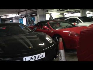 Chelsea Cloisters Garage Walkaround - Enzo, 8C Spyder, F430 Scud, DBS