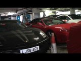Chelsea Cloisters Garage Walkaround - Enzo, 8C Spyder, F430 Scud, DBS