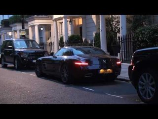 Mercedes SLS AMG Walkaround, Startup, Acceleration, Driving, + 722S Roadster & Phantom