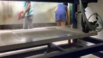 Máy phun sơn tự động cánh cửa - Công ty TNHH Tự Động Hóa Hùng Vương