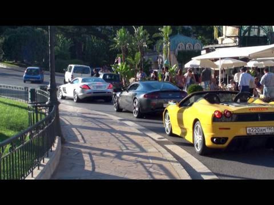 Monaco Supercars Compilation - August 2010 - Pur Sang, GTX1, Mega Track, 458, SLS, 599GTO, CGT