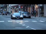 2010 07 05 Supercar Spots; Veyron x2, SLR x2, 458, LP670-4SV x2, SLS etc...