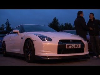 White Nissan GTR Video Walkaround at Ace Cafe, London