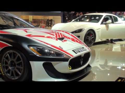 Maserati Granturismo MC Stradale and Trofeo - Paris Mondial de l'Automobile 2010