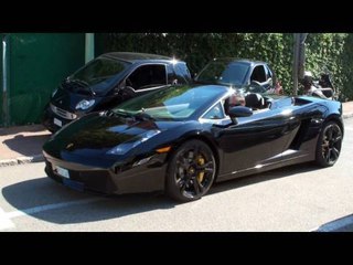 Lamborghini Gallardo Spider - Driving Scenes, Engine Sound and Acceleration