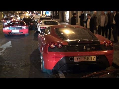 Supercar spotting in Paris with alexsmolik 2010 10 02: Testarossa, Scuderia, Camaro SS, SLS AMG