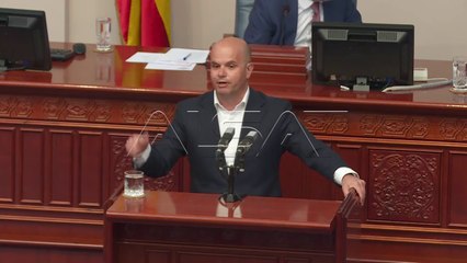 Vazhdon seanca për interpelancën e Qeverisë nën udhëheqjen e Misovskit