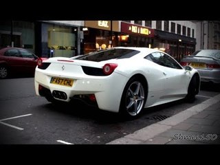 Ferrari 458 Italia - Three-layer White - Beautiful Scenes