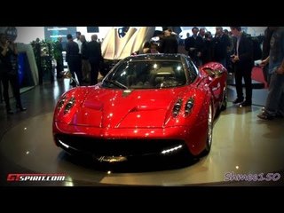 Pagani Huayra - Geneva 2011 with GTspirit.com