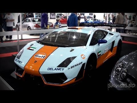 Gulf Team Lamborghini Gallardo LP560-4 GT2 Reiter Engineering - Walkaround at MPH Live 2010