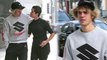 'Don't be fooled': Justin Bieber posts message about fake people on Instagram... after putting on an affectionate display with pal in Los Angeles
