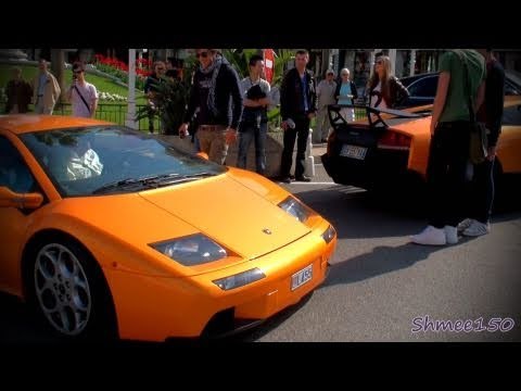 5 Minutes in Monaco - Veyron, LP670SV, SLR, 458, BMW 1M, Diablo, Carrera GT, F430, GT3, MORE!