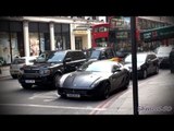 Ferrari 599GTB Matte Black - Shots in London with Exhaust Sounds