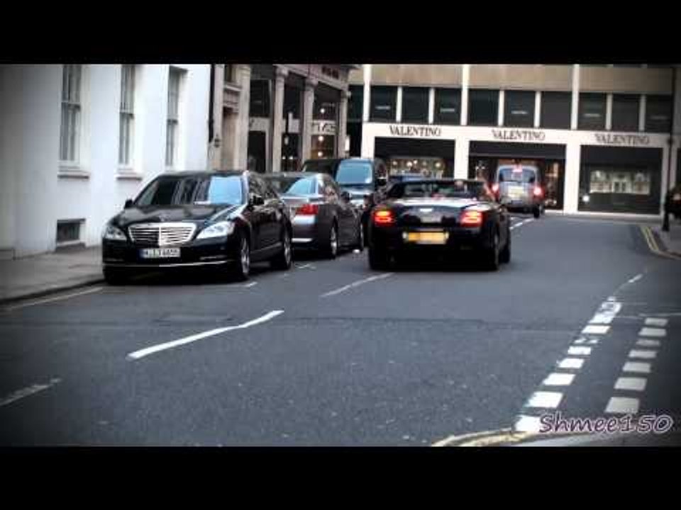 Bizarre Driving from a Bentley Continental GTC