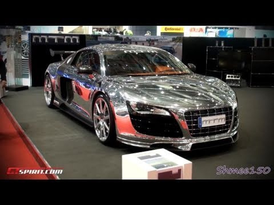 MTM R8 V10 BiTurbo and TTRS Clubsport - Geneva 2011 with GTspirit.com