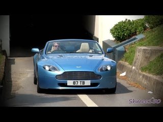 Shmee150's V8 Vantage Departing Goodwood Supercar Sunday