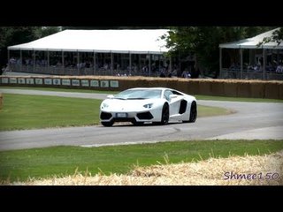 Download Video: Lamborghini Aventador LP700-4 - Flat out on Track, Startups and Overview