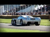 Covini C6W - 6 Wheeled Supercar on track at Goodwood Festival of Speed