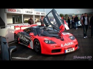 McLaren F1 GTR - Driving and acceleration at Goodwood Supercar Sunday