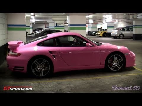 Gumball 3000 2011: Pink Porsche 997 Turbo