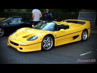 Ferrari F50 - Acceleration, Walkaround and Shots