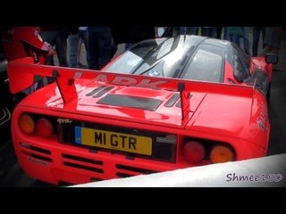 McLaren F1 GTR Startup and Revs - Combo with Agera, Zonda, XJ220