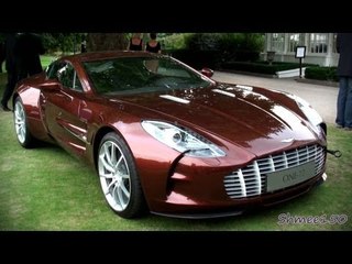 STUNNING Aston Martin One-77 - Walkaround at Concours d'Elegance