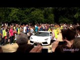 Hypercars Arrive at Wilton House - One-77, Aventador, Carrera GT, MP4-12C, Agera, Enzo and Veyron