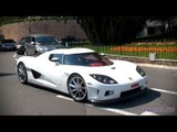 Koenigsegg CCX - Rapid accelerations and sounds