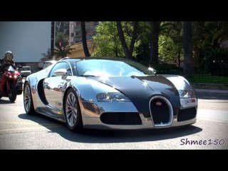 Veyron Pur Sang LAUNCH CONTROL in Monaco!
