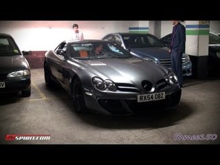 Gumball 3000 2011: Mercedes McLaren Edition SLR - Startup and Revs