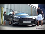 Aston Martin Virage Coupe - Shots at Works Service
