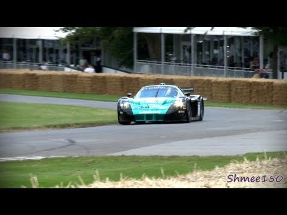 Maserati MC12 GT1 Race Car - Flat Out at Goodwood
