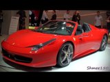 Ferrari 458 Spider - Frankfurt IAA Motorshow 2011