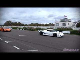 Supercar Parade Accelerations - 599 GTO, CLK DTM, MC Stradale, 458 Italia