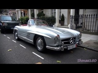 Mercedes 300SL Roadster - Roadside in London!