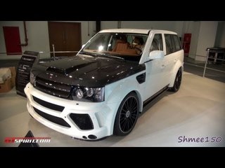 Mansory Range Rover Sport - Dubai Motorshow 2011 with GTspirit.com