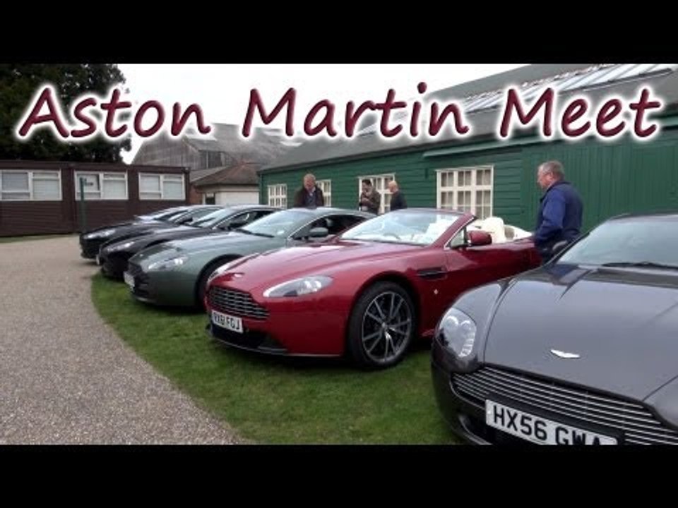 Aston Martin Meet - DBS, Virage, V12 Vantage, V8 Vantage S, DB9, V8V
