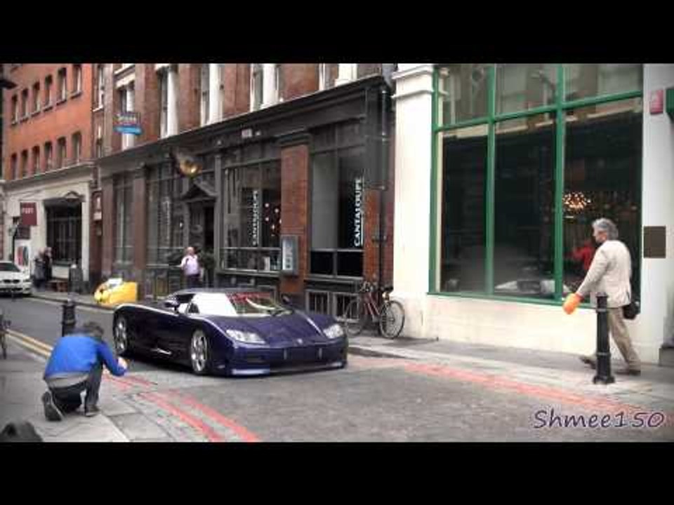 Koenigsegg CC8S Scrapes the bottom - Cringe Moment!