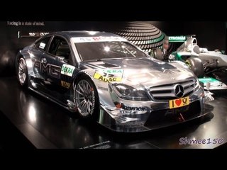 Mercedes C-Coupe DTM Race Car - Frankfurt IAA Motorshow 2011