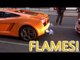 Lamborghini Gallardo FLAMETHROWER!
