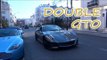 TWO Ferrari 599 GTOs - Startup and Driving