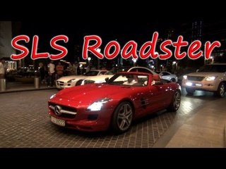 Mercedes SLS AMG Roadster - Spotted in Dubai