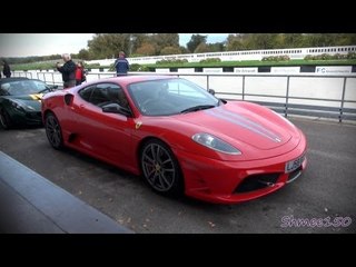 Ferrari 430 Scuderia - Startups, Acceleration and Flybys