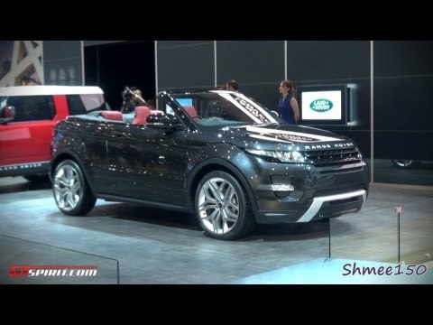 Range Rover Evoque Cabriolet Concept - Geneva 2012 with GTspirit.com