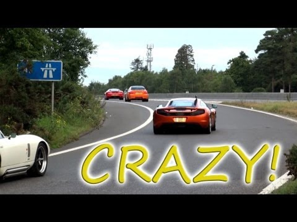 Huge Accelerations - 599 GTO, Countach, CTR3, L...