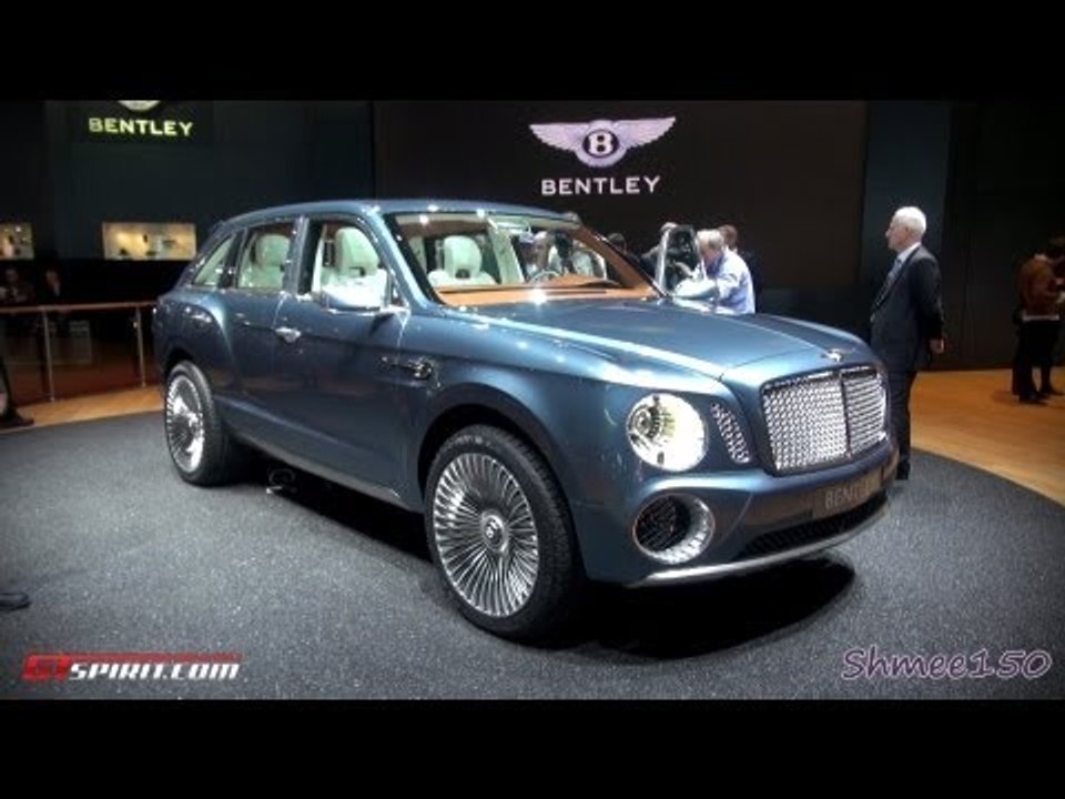 Bentley EXP 9 F SUV Concept - Geneva 2012 with GTspirit.com