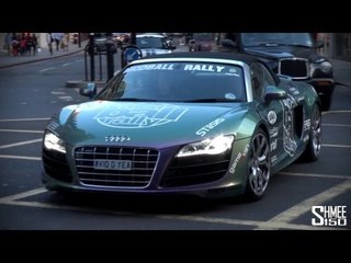 Modball Rally 2013: Audi R8 V10 Spyder with Miltek Super Sport Exhaust