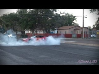 Gumball 3000 2012: Ferrari 458 Italia DONUT!