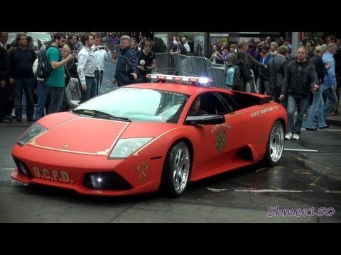 Gumball 3000 2012: Glen Cove Fire Department Lamborghini Murcielago